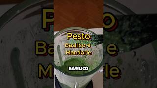 🌱 Pesto basilico e mandorle pestodibasilico basilicofresco mandorle ricettafacile cucinaeco [upl. by Sardse]