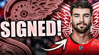 STEVE YZERMAN OVERPAY DETROIT RED WINGS MAKE ANOTHER SIGNING Joe Veleno [upl. by Jude]