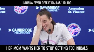 Caitlin Clarks Mom Wants Technical Fouls To Stop caitlinclark [upl. by Reinhart]