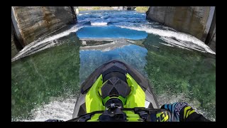 Jet Ski River Riding Seadoo Spark Trixx Raw POV [upl. by Titos996]