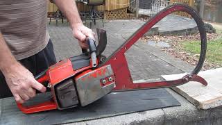 Homelite 330 Bow Chainsaw Dec 2023 [upl. by O'Connor]