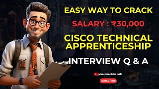 CISCO Technical Apprenticeship Latest Interview Experience  Software Engineer Trainee [upl. by Ellinger629]