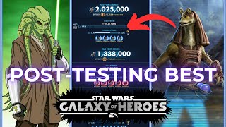 Five BEST Naboo Raid Teams in SWGOH [upl. by Conni94]