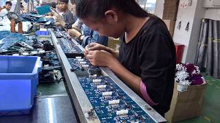 Inside a Small Chinese Electronics Factory  From the Archives [upl. by Gypsie]