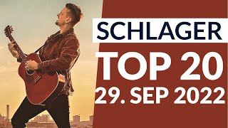 Schlager Charts Top 20  29 September 2022 [upl. by Aytak]