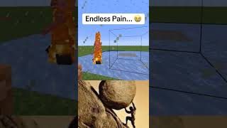 Minecraft Endless Pain video minecraft shorts [upl. by Aubrette]