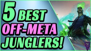 OffMeta Junglers 5 Best Champions To Carry amp Climb With RunesItems [upl. by Hsiri163]