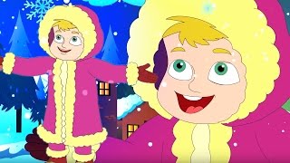 piccoli fiocchi di neve in italiano  canti natalizii per bambini in italiano  Santa Claus [upl. by Savannah]