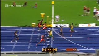 Usain Bolt 958  100m World Record 50 fps [upl. by Almund]