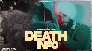 DEATH INFO official video GULAB WARAICH x MANI HUNDAL  New Punjabi Song 2024 [upl. by Hagood]