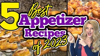 5 Best APPETIZER RECIPES of 2023  Unbelievable PARTY FOOD APPETIZERS You Dont Want To Miss [upl. by Childers]