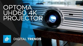 Optoma UHD60 4K Projector  Hands On Review [upl. by Hanan]