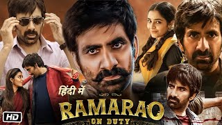 Ramarao on Duty Full Movie Hindi Dubbed  Ravi Teja  Divyansha Kaushik  Rajisha Vijayan  Review [upl. by Tiffi]