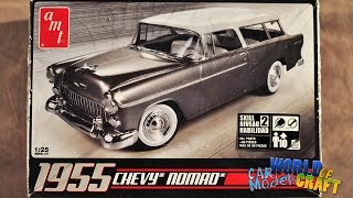 Chevrolet Nomad 1955 ®  AMT model kit 125 scale  UNBOXING [upl. by Mcgill]