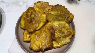 ¡Haz Tostones Crocantes con Ajillo en Casa Receta Rápida y Fácil 🍴🧄 [upl. by Ettevey]