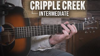 Cripple Creek Free Intermediate Guitar Lesson [upl. by Haskell]