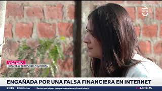 Engañada por una falsa financiera en internet [upl. by Lifton263]