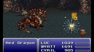 FF6 Boss Series  27 RED DRAGON [upl. by Brogle507]