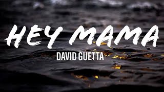 David Guetta  Hey mama ft NickiMinaj BebeRexha  Lyrics  cutenetworks [upl. by Nnaeitak]