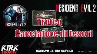 Resident Evil 2 Remake  Trofeo Cacciatore di tesori [upl. by Docilu]