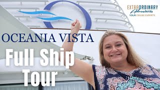 Oceania Vista Ship Tour [upl. by Notnert348]