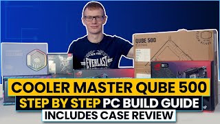 Cooler Master Qube 500 Build  Step by Step Guide amp Review  Intel 14900K Build [upl. by Medrek934]