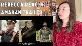 Rebecca Reacts Amaran Trailer [upl. by Noffets]