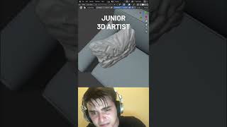 Noob Vs Pro Artist In blender blender3dartist blendercommunity b3d blender blendertutorial [upl. by Zaller]