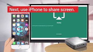 MP250 Tutorial  How to Mirror Apple Devices to Mini Projector Wirelessly  StepbyStep Guide [upl. by Anirehc743]