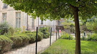 Small secret garden in Paris  Jardin des Rosiers Joseph Migneret [upl. by Gunzburg]