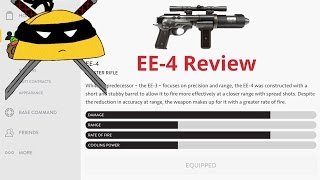 EE4 Blaster Rifle Review Tips and Tricks [upl. by Arodoet996]