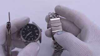 Best Upgrade For The Seiko SARB033 Genuine Strapcode Angus Five Link Bracelet [upl. by Llenej]