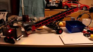 RC Conveyor belt  RC ombouw Bruder Transportband  DIY RC Conversions [upl. by Oric]