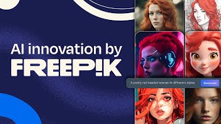 AI TOOLS for content creation  Freepik innovation [upl. by Lleinad]