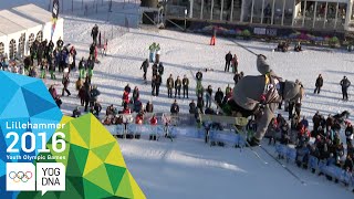 Ski Halfpipe  Birk Iving USA wins Mens gold  Lillehammer 2016 Youth Olympic Games [upl. by Tenner]