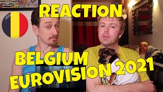 BELGIUM EUROVISION 2021 REACTION HOOVERPHONIC  THE WRONG PLACE [upl. by Verneuil177]