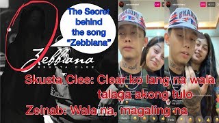 The SECRET behind the song “ZEBBIANA”  Skusta Clee IG Live with Zeinab Harake  Sept 01 2019 [upl. by Ydoj]