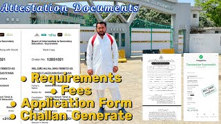 BISE Gujranwala Documents Attestation For IBCC  All Details [upl. by Leahey]