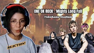 Best live performance of OOR ONE OK ROCK  Mighty Long Fall Live  REACTION Ger with subs [upl. by Milla193]