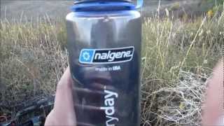 Nalgene 32 oz Wide Mouth Tritan Water Bottle Review by MUDD CREEK [upl. by Bocyaj]