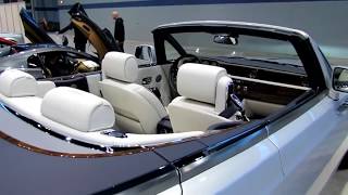 2018 Rolls Royce Phantom Drophead Coupe Design Limited Special First Impression Lookaround Review [upl. by Yentroc381]