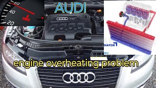 audi engine overheating problem  Audi A3 radiator fan not working [upl. by Jeuz]