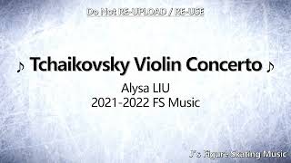 Alysa LIU 20212022 FS Music [upl. by Rennie65]