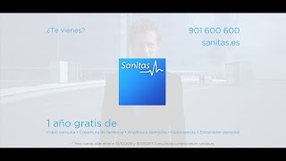 Spot TV campaña publicitaria Sanitas  CÁMBIATE 2016 [upl. by Alaek]