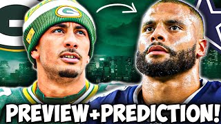 Packers Vs Cowboys Preview  Prediction [upl. by Eirena]