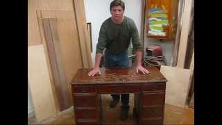 How to strip amp refinish wood furniture with Zip Strip by Jon Peters [upl. by Casta407]