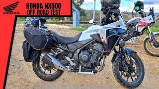 Honda NX500 OffRoad Capabilities Will SHOCK YOU [upl. by Ellak]