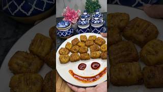 Crispy potatoes 🥔 bite 😋🌿 recipe foodie foodielover easyrecipe yt bhuwisurecipe [upl. by Yrdnal]