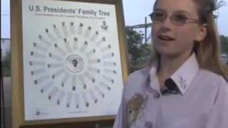 12YearOld Discovers All US Presidents Are Direct Descendants of King John Of England [upl. by Lyman447]