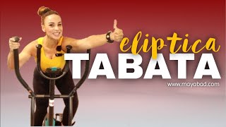 1261  Rapido entrenamiento QUEMAGRASA  Eliptica con TABATA HIIT  5 minutos  Rutina Express [upl. by Steffin]